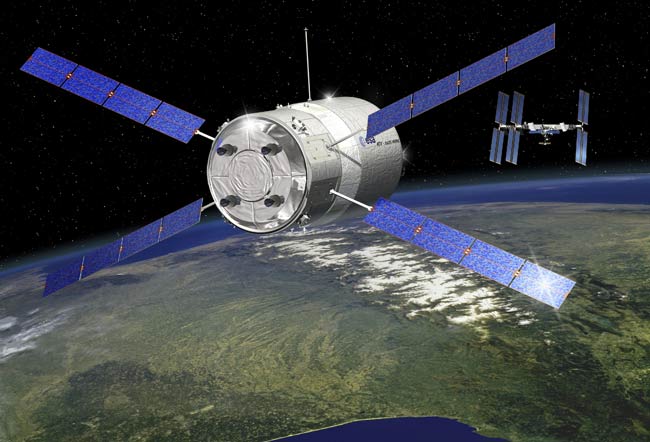 From Earth to the Station: Europe's First Space Cargo Ship
